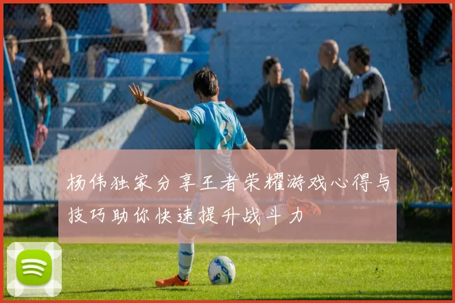 杨伟独家分享王者荣耀游戏心得与技巧助你快速提升战斗力