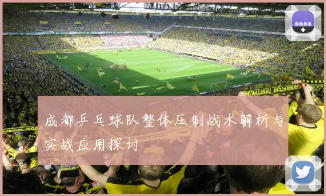 成都乒乓球队整体压制战术解析与实战应用探讨